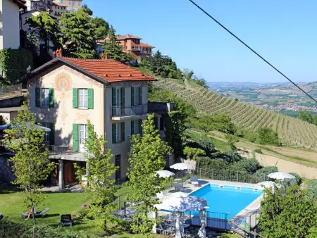 Villa Savio, 19ème siècle avec piscine à La Morra - Photo 31