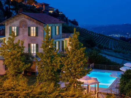 Villa Savio, 19ème siècle avec piscine à La Morra - Photo 38