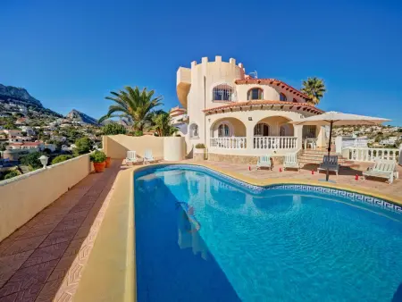 Location villa à Calpe Calp, Castillo