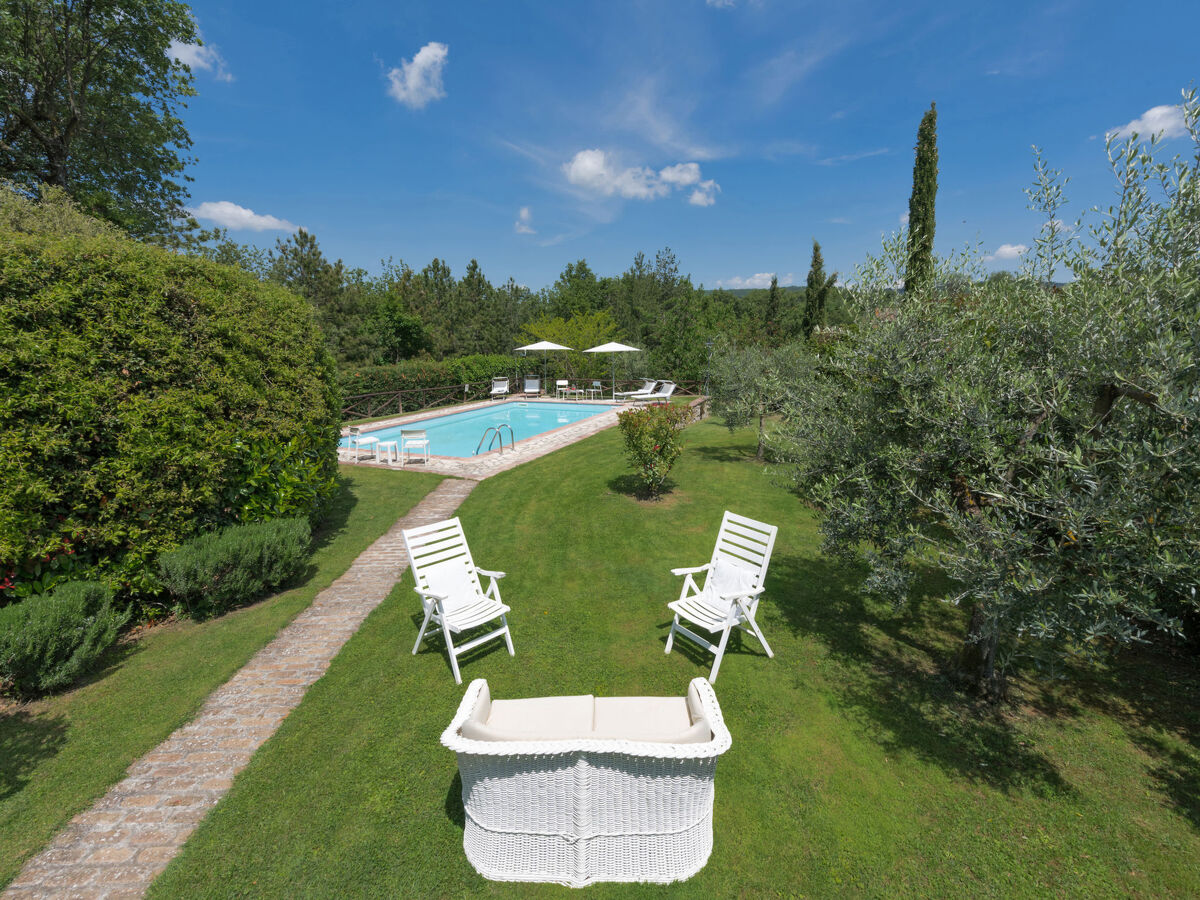 Villa del Poggio, maison 8 pers. avec piscine à Radda - Photo 32