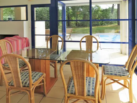 Maison 8 personnes à Moliets, jardin privé et piscine : photo 9