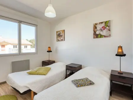 Villa Nael à Montalivet avec piscine chauffée et terrain clôturé : photo 5