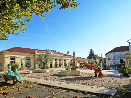 Villa Nael à Montalivet avec piscine chauffée et terrain clôturé : photo 17