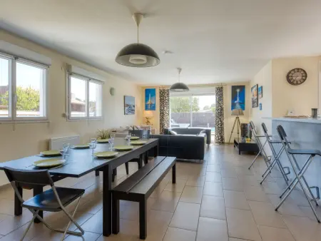 Villa Nael à Montalivet avec piscine chauffée et terrain clôturé : photo 20