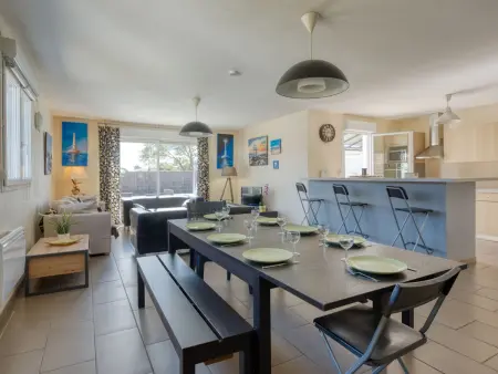 Villa Nael à Montalivet avec piscine chauffée et terrain clôturé : photo 27