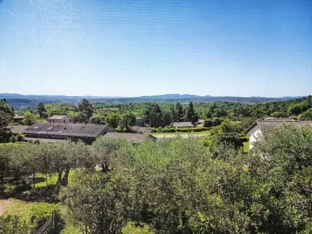 Maison Les Lauriers Roses à Largentière, vue sur les montagnes : photo 11