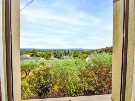 Maison Les Lauriers Roses à Largentière, vue sur les montagnes : photo 19