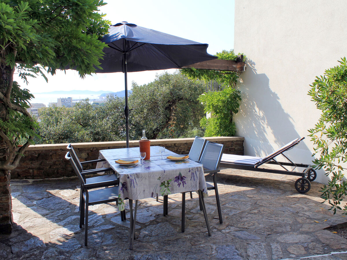 Villa Montemare Colette : appartement vue mer au Lavandou - Photo 10