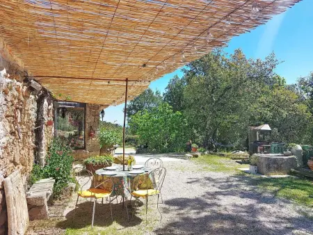 Chez Canard, maison 4 pers. avec piscine à Ampus : photo 42