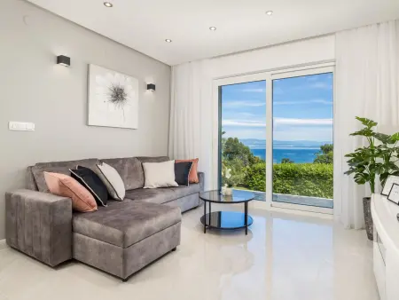 Maison Makvic à Mošćenička Draga, vue sur la mer : photo 5
