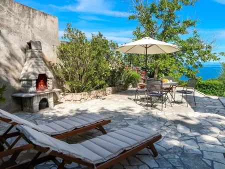 Maison Makvic à Mošćenička Draga, vue sur la mer : photo 10
