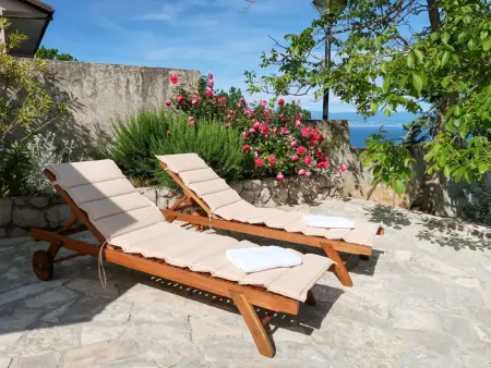 Maison Makvic à Mošćenička Draga, vue sur la mer : photo 12