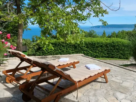 Maison Makvic à Mošćenička Draga, vue sur la mer : photo 19