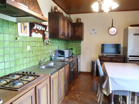 Maison rustique à Saint-Léonard, vue sur la baie et jardin : photo 3