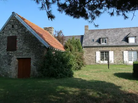 Maison rustique à Saint-Léonard, vue sur la baie et jardin : photo 6