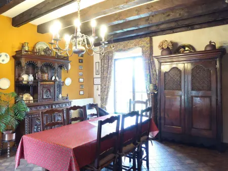 Maison rustique à Saint-Léonard, vue sur la baie et jardin : photo 7