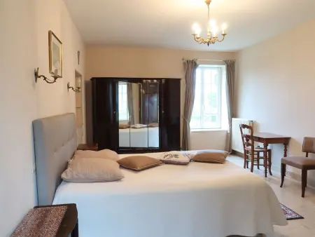 Maison rustique à Saint-Léonard, vue sur la baie et jardin : photo 11