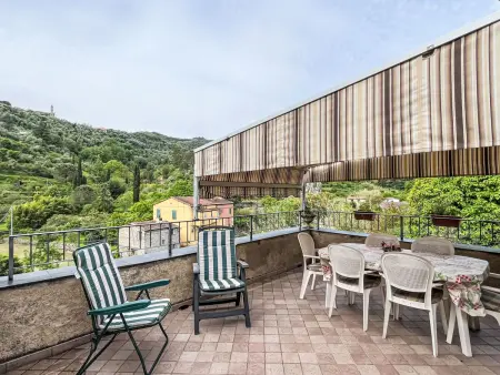 Appartement Casa Petrella à Dolcedo, terrasse et belle vue : photo 16