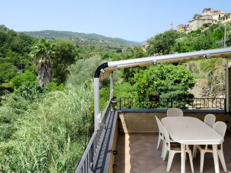 Appartement Casa Petrella à Dolcedo, terrasse et belle vue : photo 26