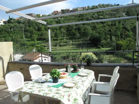 Appartement Casa Petrella à Dolcedo, terrasse et belle vue : photo 28