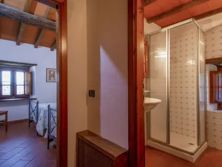 Ferme Il Casellino à Loro Ciuffenna, vue panoramique et piscine : photo 11