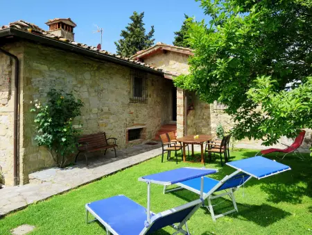 Ferme Il Casellino à Loro Ciuffenna, vue panoramique et piscine : photo 13