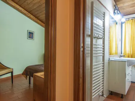 Maison jumelée La Fornace à Loro Ciuffenna, piscine et jardin : photo 11