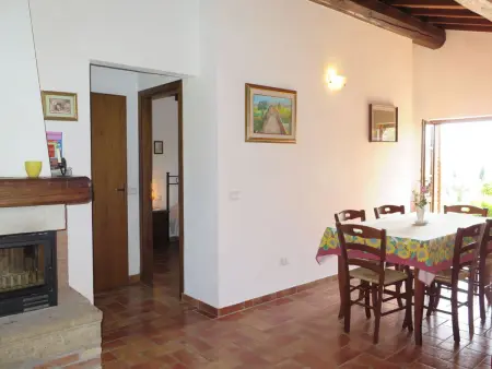 Maison Il Campo à Casale Marittimo, terrasse et terrain privé : photo 7