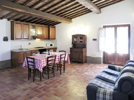 Le Colmate, appartement rustique 6 pers. à Guardistallo : photo 6