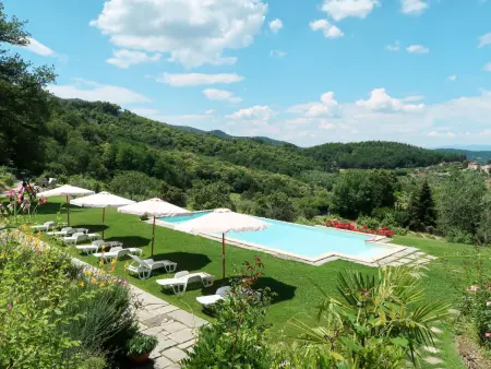 Studio La Fonte à Dicomano, vue sur les vignobles : photo 16