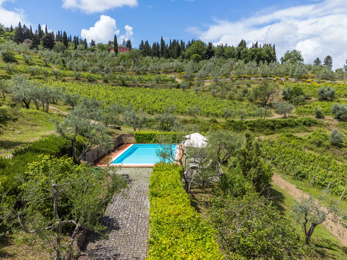 San Rocco - Maison rustique Chianti avec piscine - Photo 44