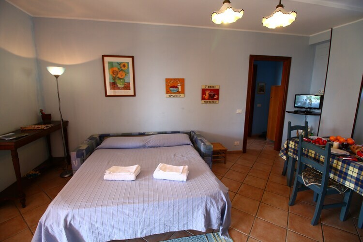 Azzurro, Ferme à Casperia avec piscine et vue - Photo 3