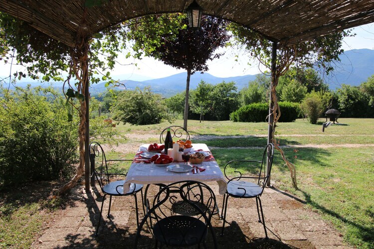 Azzurro, Ferme à Casperia avec piscine et vue - Photo 4