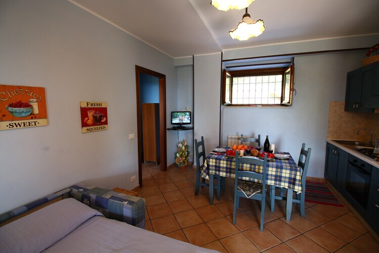 Azzurro, Ferme à Casperia avec piscine et vue - Photo 7