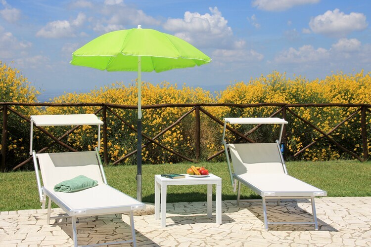 Azzurro, Ferme à Casperia avec piscine et vue - Photo 27