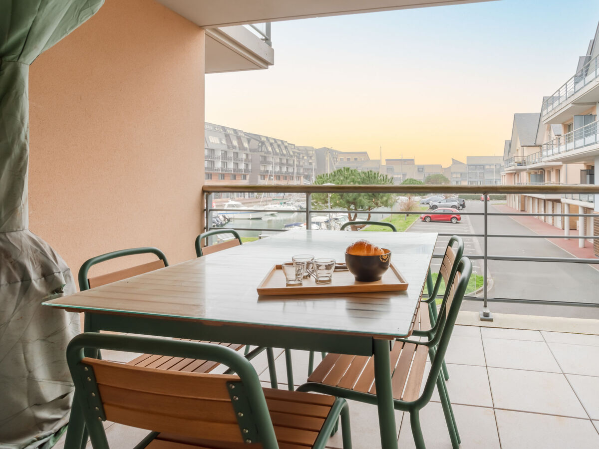 Appartement Blue Bay à Deauville, terrasse vue port - Photo 1