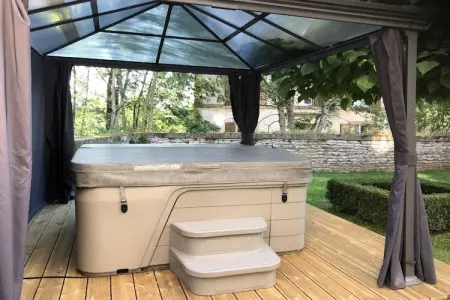 Maison XVIIIe siècle avec jacuzzi à Virton, 8 pers. : photo 39