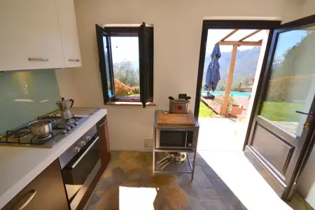 Brama Sole – Maison 6 pers. vue vallée et piscine : photo 16