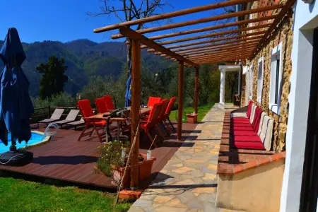 Brama Sole – Maison 6 pers. vue vallée et piscine : photo 27