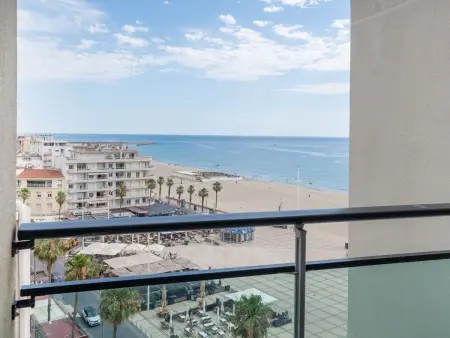 Studio vue mer 9ème étage à Canet-Plage : photo 4