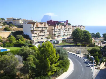 Appartement à Calpe, grande terrasse et vue latérale sur la mer : photo 4