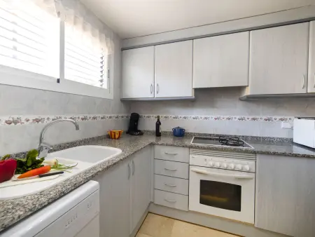 Appartement à Calpe, grande terrasse et vue latérale sur la mer : photo 8