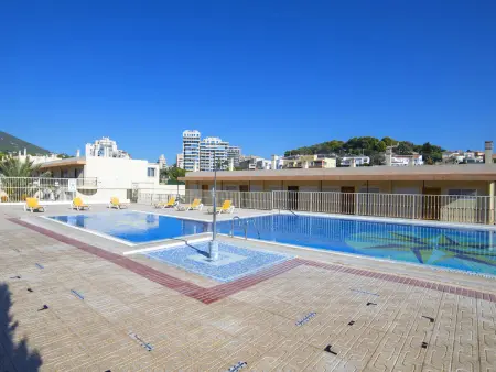 Appartement à Calpe, grande terrasse et vue latérale sur la mer : photo 15