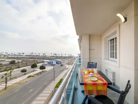 Appartement 4 pers. avec terrasse vue mer à Roquetas de Mar : photo 3