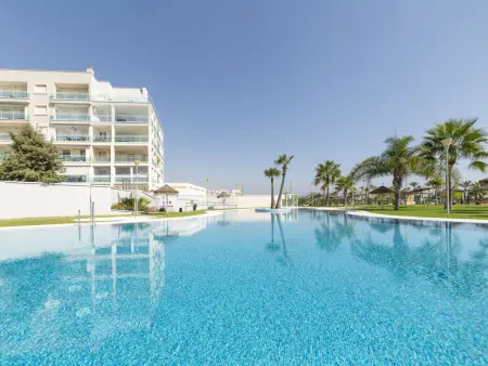 Appartement 4 pers. avec terrasse vue mer à Roquetas de Mar : photo 5