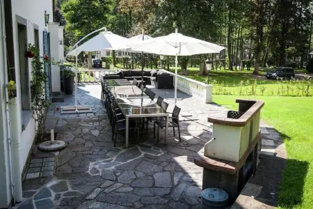 The Rainbow House, Luxueuse maison de vacances campagne avec piscine - Photo 27