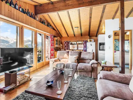 Moulinettes 8, Location Chalet 6 personnes à Crans Montana - Photo 2