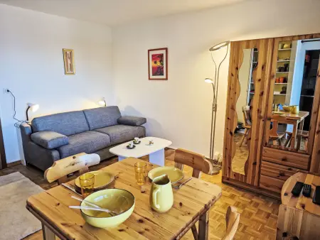 Cransalpin Apt. 3 / Secteur 1, Appartement 2 personnes à Crans Montana - Photo 2