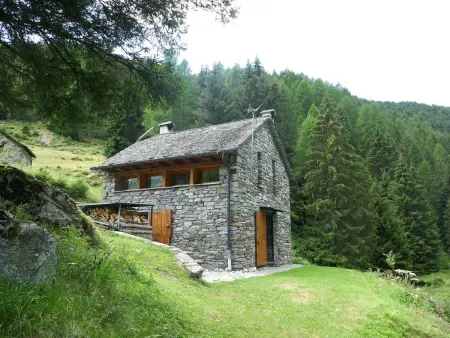 Rustico Dara Cotta, Maison 4 personnes à Malvaglia - Photo 5