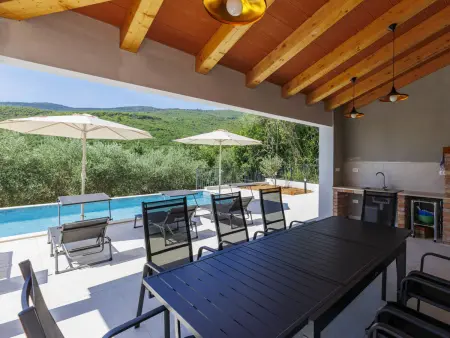 Maison Ester à Labin : 9 pers, piscine privée, vue mer : photo 3